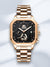 Waterdicht Kwarts Horloge voor Mannen met Octagonaal Design en Leren Band - 30M Waterdicht Uurwerk 3