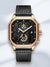 Waterdicht Kwarts Horloge voor Mannen met Octagonaal Design en Leren Band - 30M Waterdicht Uurwerk 4