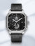 Waterdicht Kwarts Horloge voor Mannen met Octagonaal Design en Leren Band - 30M Waterdicht Uurwerk 5