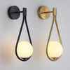LumiSophie - Elegante lampada da parete scandinava per un'atmosfera elegante