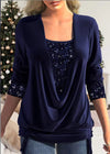 Elegante Loose Fit Blouse voor Elke Gelegenheid