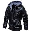 Calho | Giacca premium in pelle con cappuccio