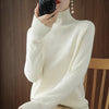 CozyChic - Maglione a collo alto lavorato a maglia per calore e stile
