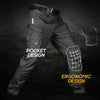 Pantaloni in softshell invernali impermeabili per uomo