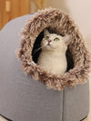 Winter Huisdierenbed met Grotontwerp – Warm, Comfortabel & Ondersteunend voor Honden en Katten | B