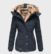 Winterjas voor dames, slim fit met capuchon | Waterafstotend 1