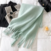 Wintersjaal voor dames | Dik pashmina-ontwerp 13