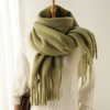 Wintersjaal voor dames | Dik pashmina-ontwerp 18