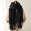 Wintersjaal voor dames | Dik pashmina-ontwerp 2