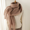Wintersjaal voor dames | Dik pashmina-ontwerp 3