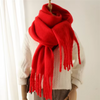 Wintersjaal voor dames | Dik pashmina-ontwerp 5