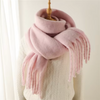 Wintersjaal voor dames | Dik pashmina-ontwerp 6