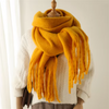 Wintersjaal voor dames | Dik pashmina-ontwerp 8
