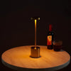 EleganceGlow Lampada da tavolo - Senza fili e ricaricabile via USB