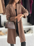 Wollen jas voor dames, minimalistisch design | Winter 0