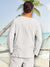 Zomer Kleding Set voor Mannen van Premium Italiaans Linnen – Ademend, Kreukvrij en Casual Elegantie in Effen Kleuren | Wit B
