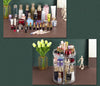Organizzatore per trucco girevole