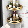 Set di Mensole per Bagno di Lusso - Stoccaggio Elegante e Funzionale