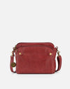 Moderne Lederen Crossbody Tas – Compact en Stijlvol