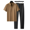 Grayson Luxe Herrenset - Bequemer Baumwoll-Leinen-Mix
