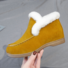 Stivaletti in suede e pelle