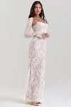 Zavando – Elegantes, weibliches Maxikleid aus Spitze