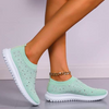 Anicia Crystal Ademend Orthopedische Instapschoenen voor Wandelen