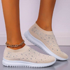 Anicia Crystal Ademend Orthopedische Instapschoenen voor Wandelen