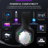 Cuffie wireless di alta qualità 2,4 GHz E1000 WT: cuffie da gioco surround, microfono, bassa latenza, per PC/PS4/PS5/Xbox | Compatibile con MacBook, laptop, iPhone, Android, Samsung