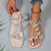 Sandali Zavando in beige - Sandali da donna lucidi