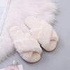 Noordse Cozy Cross Band Slippers