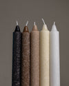 Candele tozze di legno