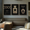 Luxury Perfume Bottle Canvas Art Set – Elegantie voor Jouw Ruimte