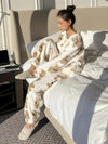 CosyBear Lounge Set - Warme en Stijlvolle Loungewear voor Thuis