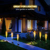 SolarReed – Lampada da giardino in canna palustre con energia solare e illuminazione LED