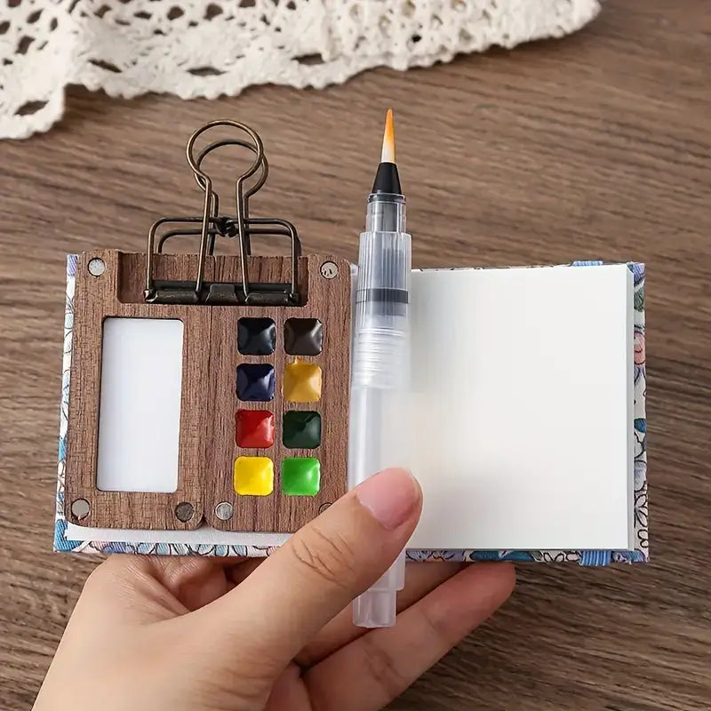 Multiple Pocket Paint Pocket Paint Watercolor Set - Compact en Draagbaar voor Creatieve Insp ...