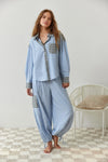 Tweedelige Pyjama Set - Comfort en Stijl voor Ontspanning