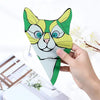 PrismPurr - Casa per gatti con effetti lucidi