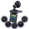Dashcam girevole con angolo ampio