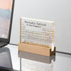 Elementi Reali Display - Accessorio da Tavolo Educativo e Decorativo