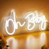 BrightBaby Neon Luce - Decorazione Elegante per Feste e Ambienti Abitativi