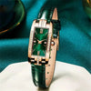 Elegante orologio quadrato lussuoso per donne