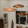 Lampada a sospensione con foglia di fiori elegante - Illuminazione elegante per il tuo spazio