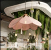 Lampada a sospensione con foglia di fiori elegante - Illuminazione elegante per il tuo spazio