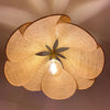 Lampada a sospensione con foglia di fiori elegante - Illuminazione elegante per il tuo spazio