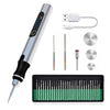 Gravierstift - geschikt voor beginners - gebruiksvriendelijk en intuïtief - 200gr. - Inclusief USB-C snelladerkabel - Wandklok