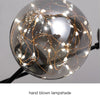 NobleLuminance - Glaskogel lampadario a corona