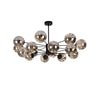 NobleLuminance - Glaskogel lampadario a corona