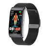Braccialetto intelligente sanitario di alta qualità, non invasivo, per glicemia - ECG + PPG | Smartwatch sportivo impermeabile IP68 per uomo con misurazione della glicemia