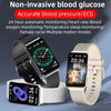 Orologio intelligente Luxe per misurazione non invasiva della glicemia: ECG, PPG, frequenza cardiaca, VRC | Marchio salute, fitness tracker per donne e uomini